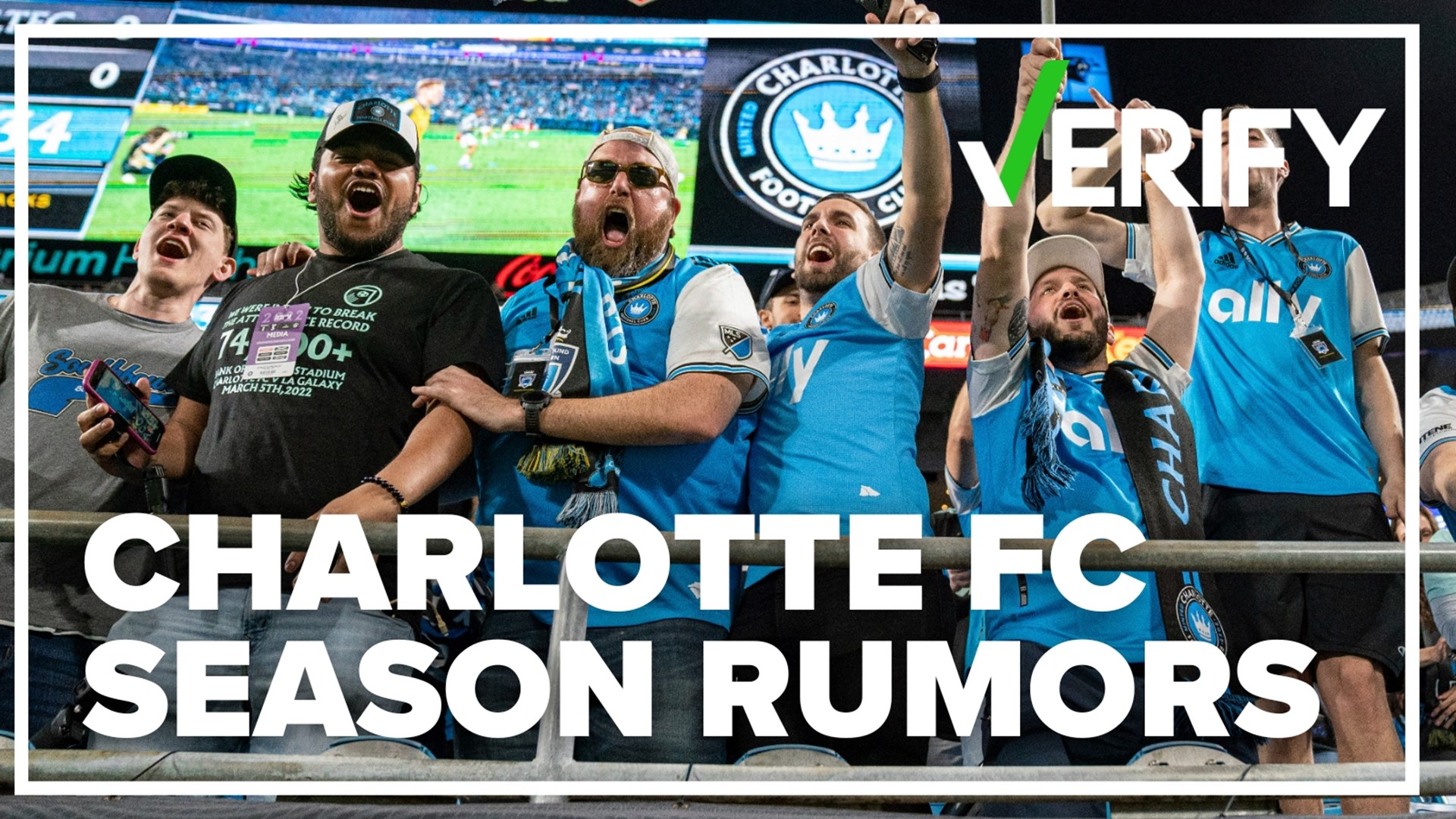 Right now, 60,000 people are set to cheer on Charlotte FC Saturday as they take the pitch for their home season opener.