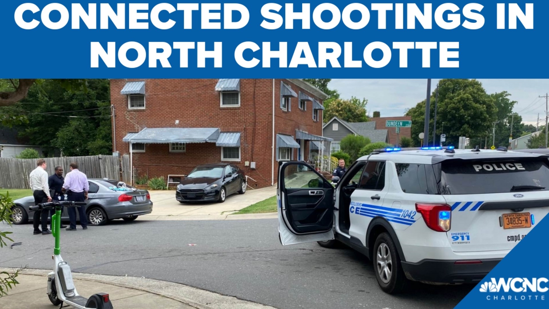 CMPD say shots rang out on Holly Street in west Charlotte. At least five people were hurt including a child. Police say the victims knew the suspected shooter.