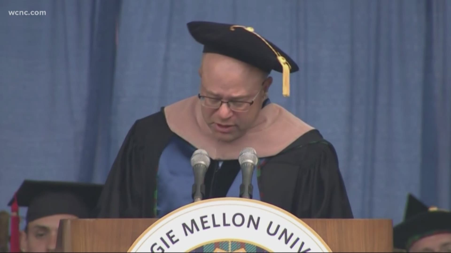 Impending Panthers owner David Tepper opened up about his life during a commencement ceremony at Carnegie Mellon University Sunday.