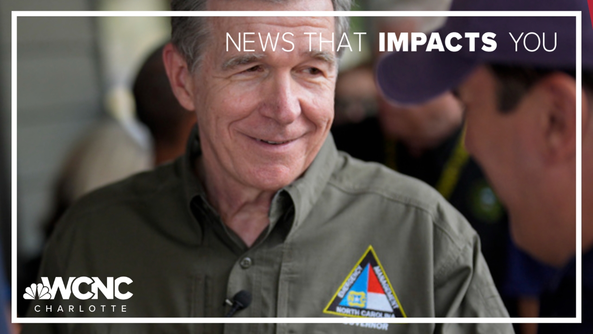 Gov. Roy Cooper visited Asheville on Monday, providing updates on recovery efforts in western North Carolina.