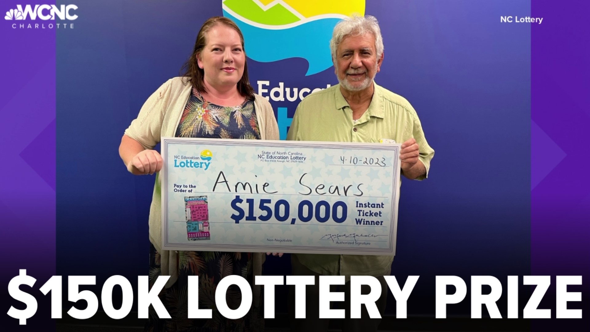 Panthers team up with NC Education Lottery on new scratch-off ticket