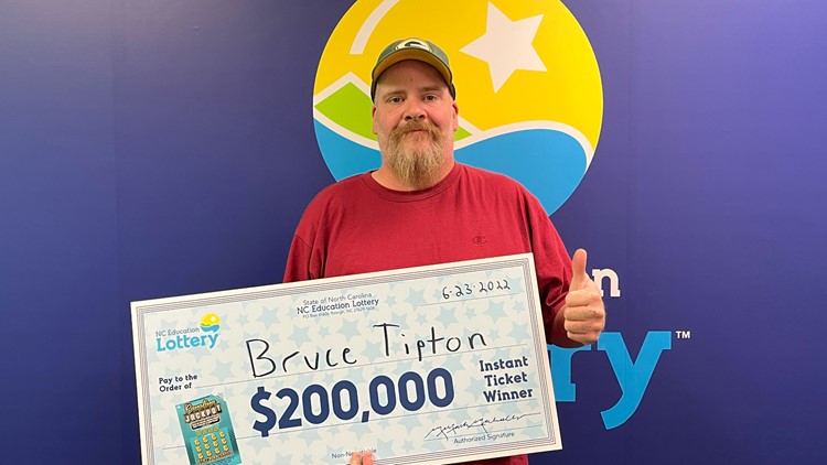 'It took a while before I could stop shaking' | Charlotte man wins $200,000 from $5 scratch-off