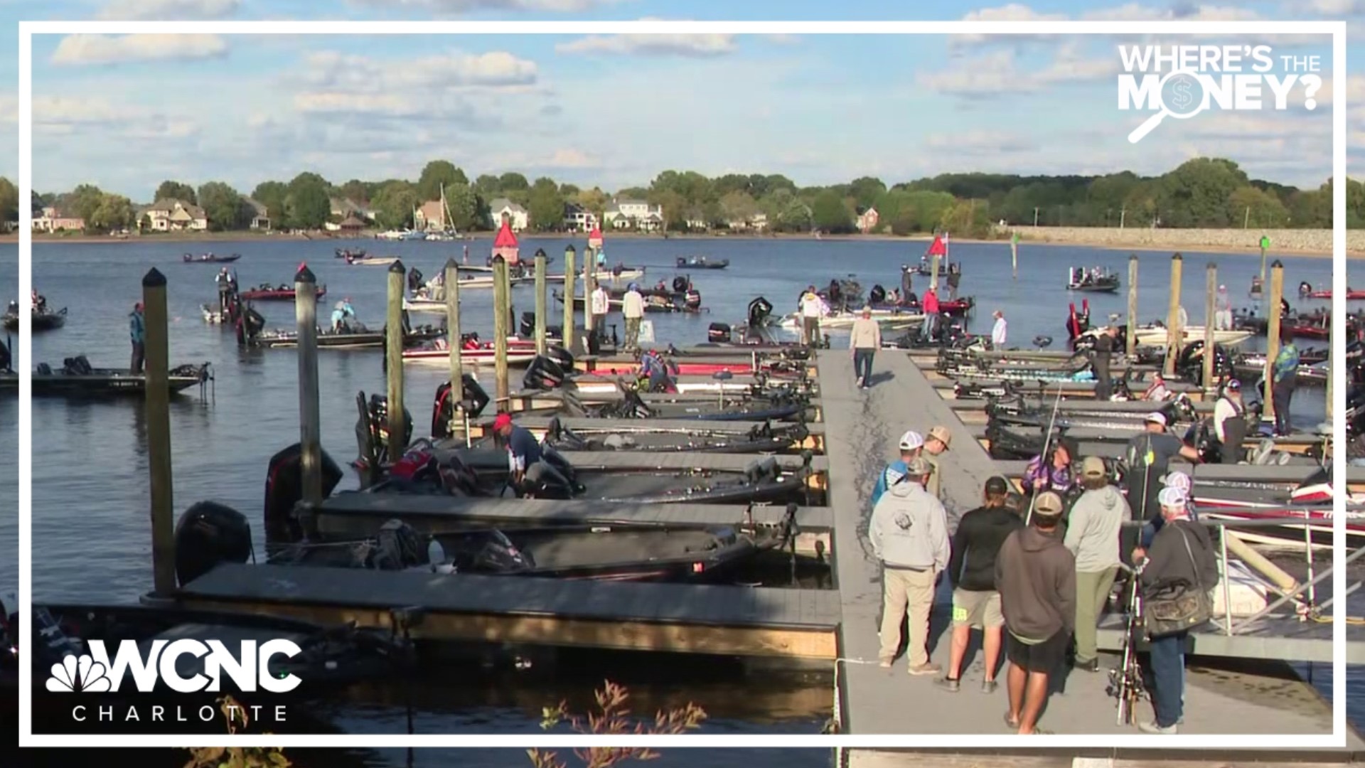 Bass fishing tournament reels in money for Huntersville, NC