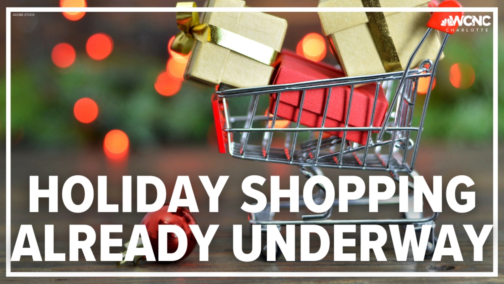 The calendar might say September, but for lots of folks, holiday shopping is already underway.