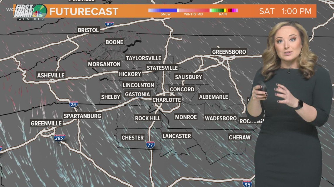 AM Forecast: Slick spots possible in the area with windy and cold ...