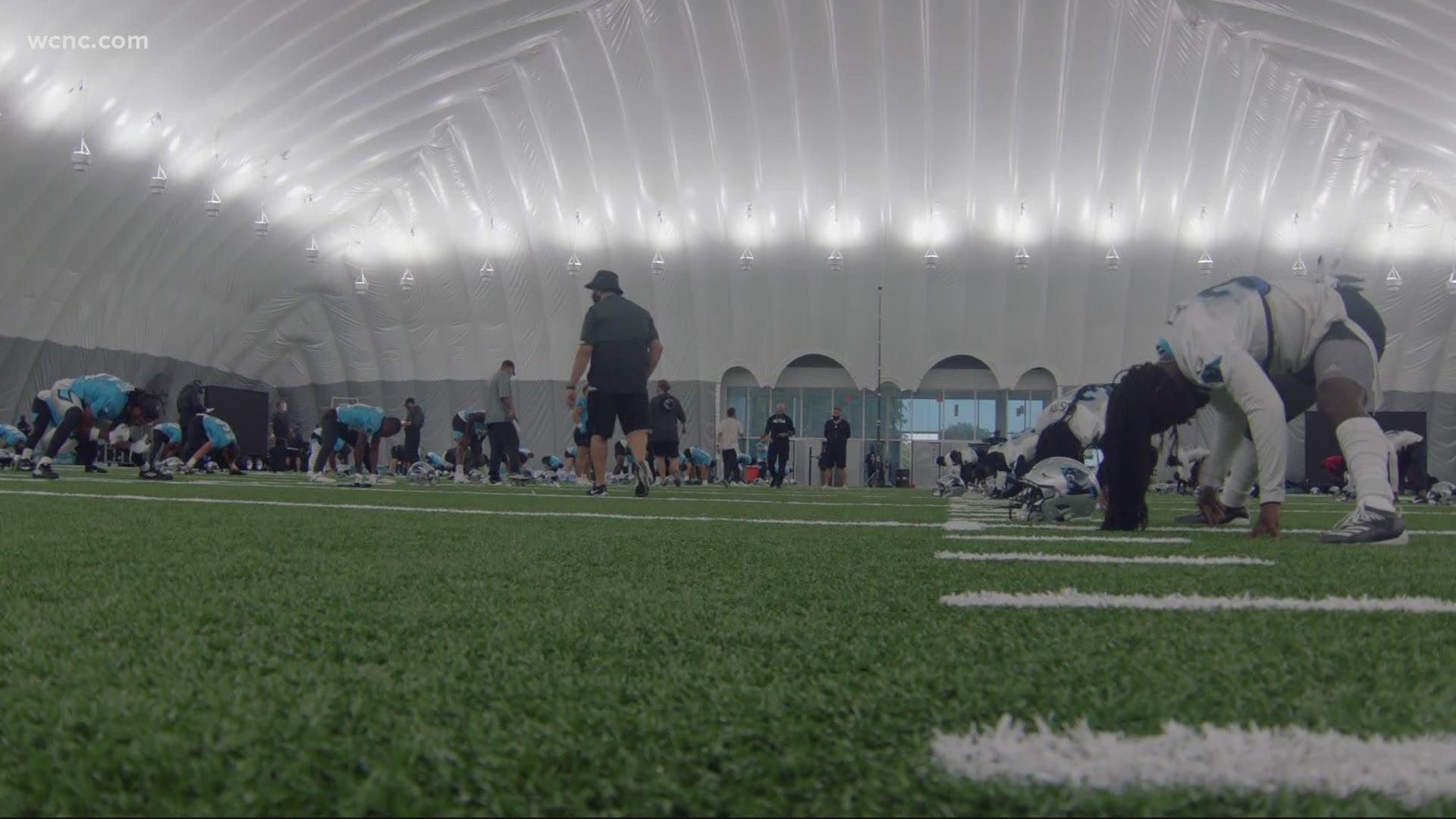 carolina panthers rain game