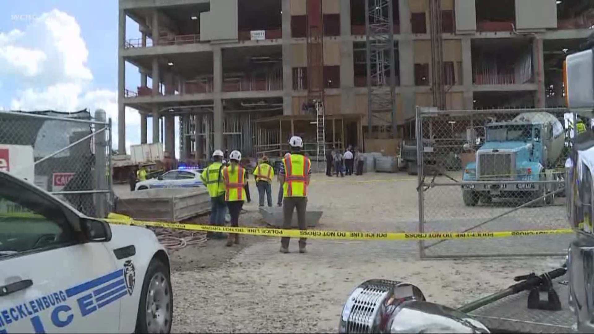 A man was killed Wednesday afternoon when he fell several stories from a building in Uptown.