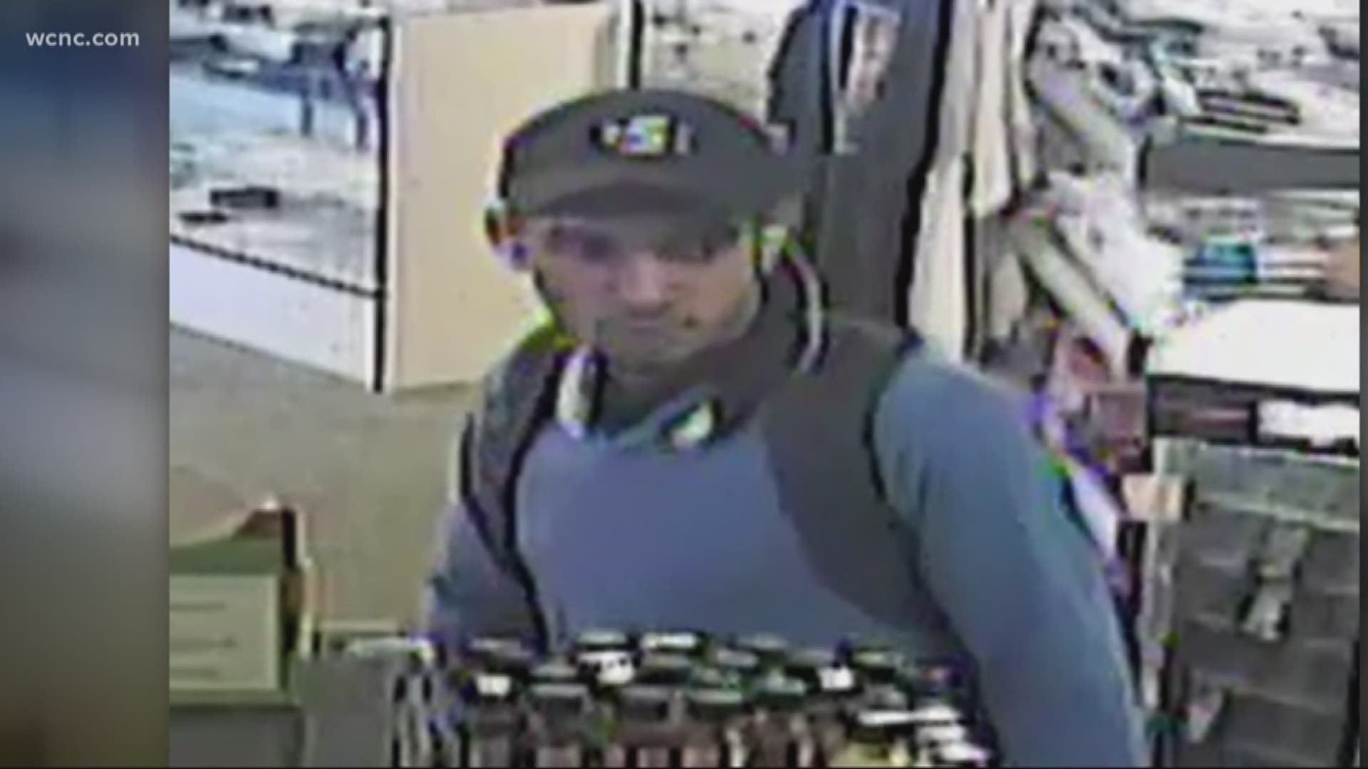 New pictures released of smoke shop suspect