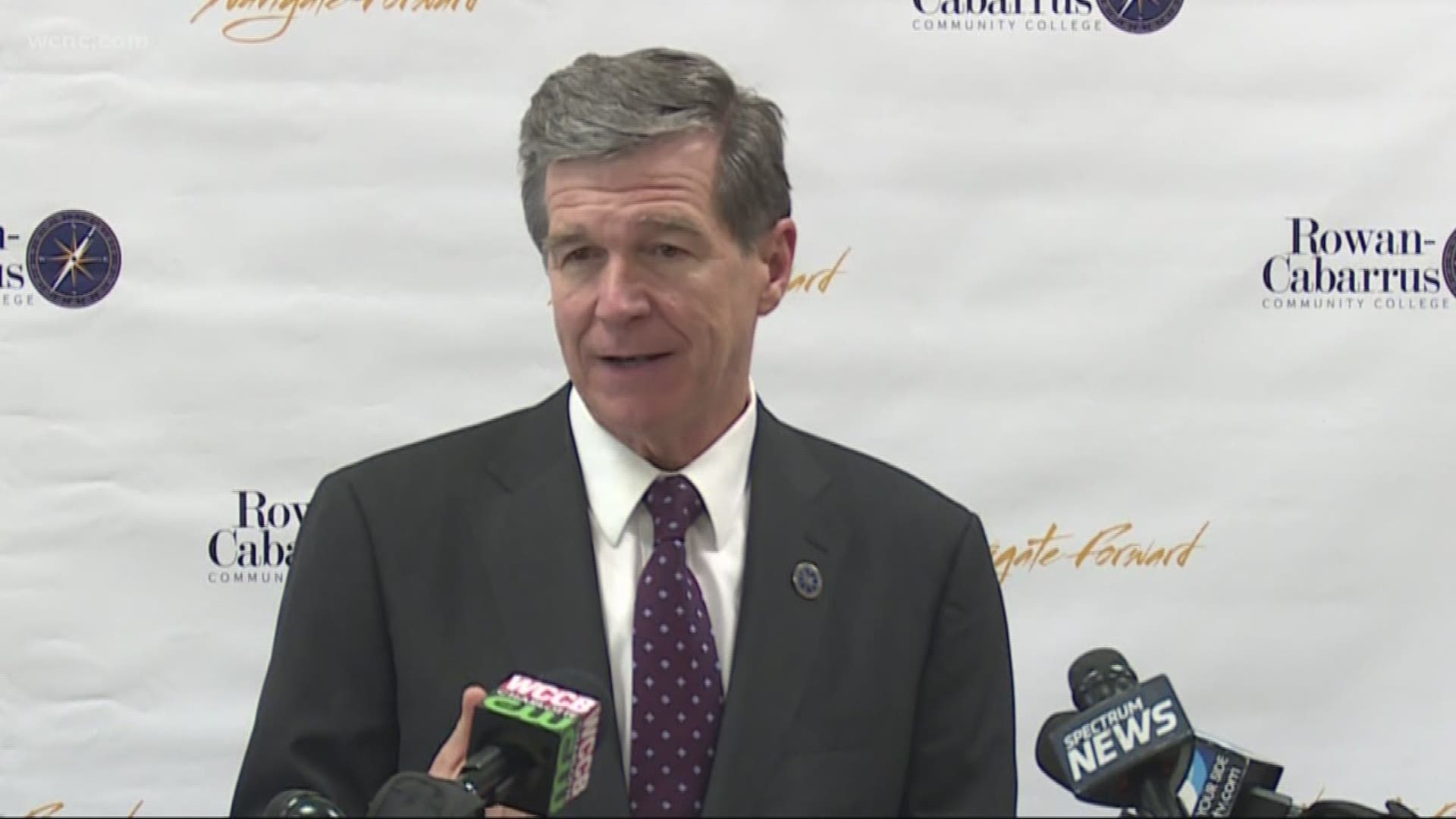 North Carolina Governor Roy Cooper spoke out for the first time after the State Board of Elections called for a new race in the 9th congressional district.