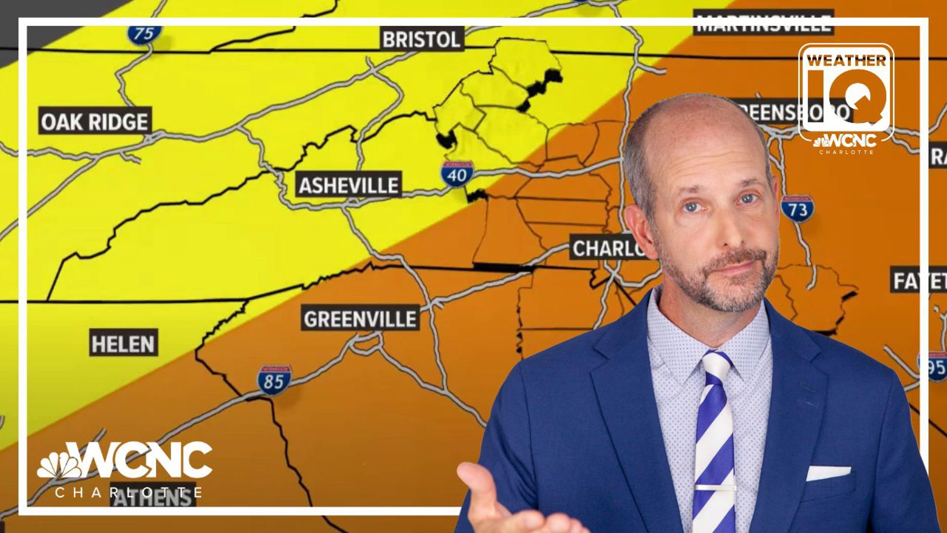 There's a risk for isolated strong storms the next two days in Charlotte with another wave of severe weather possible early Thursday, Brad Panovich says.