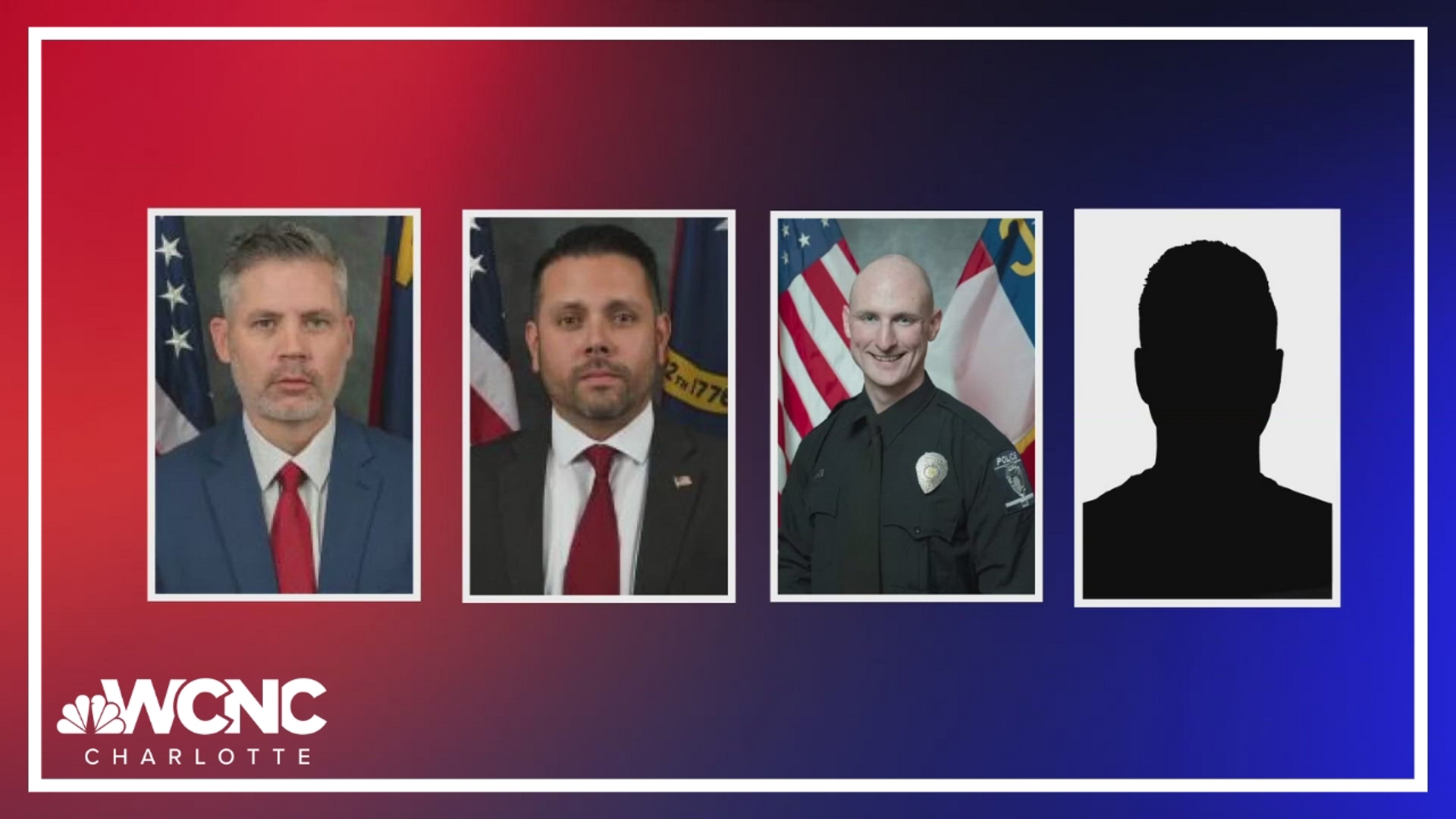 Three law enforcement officers serving on a U.S. Marshals Fugitive Task Force and one Charlotte-Mecklenburg Police officer were killed Monday.