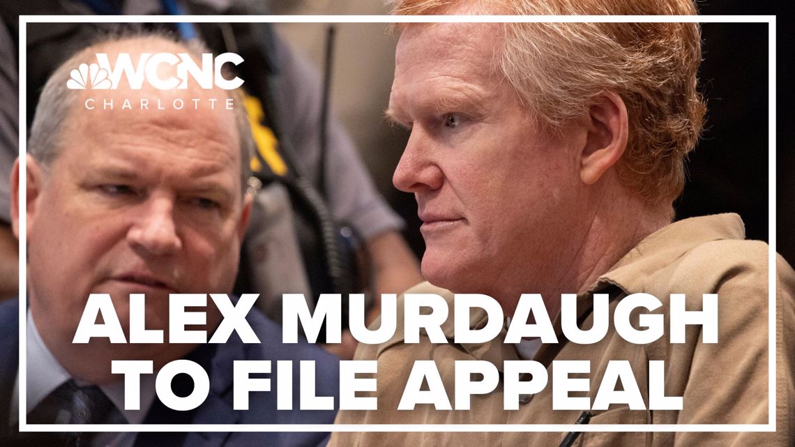 Alex Murdaugh defense team will appeal murder conviction