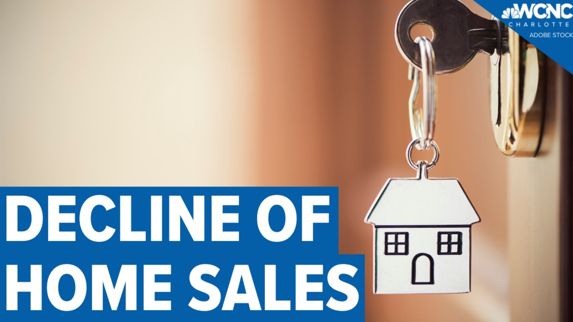 Mortgage rates have been on the rise, and that's leading to a reduction in the number of homes on the market and therefore home sales.