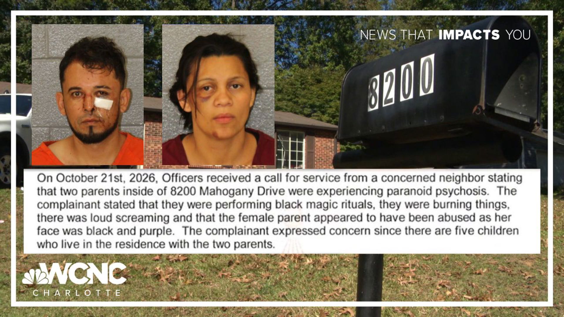 Charlotte parents accused of 'black magic rituals' in child abuse case ...