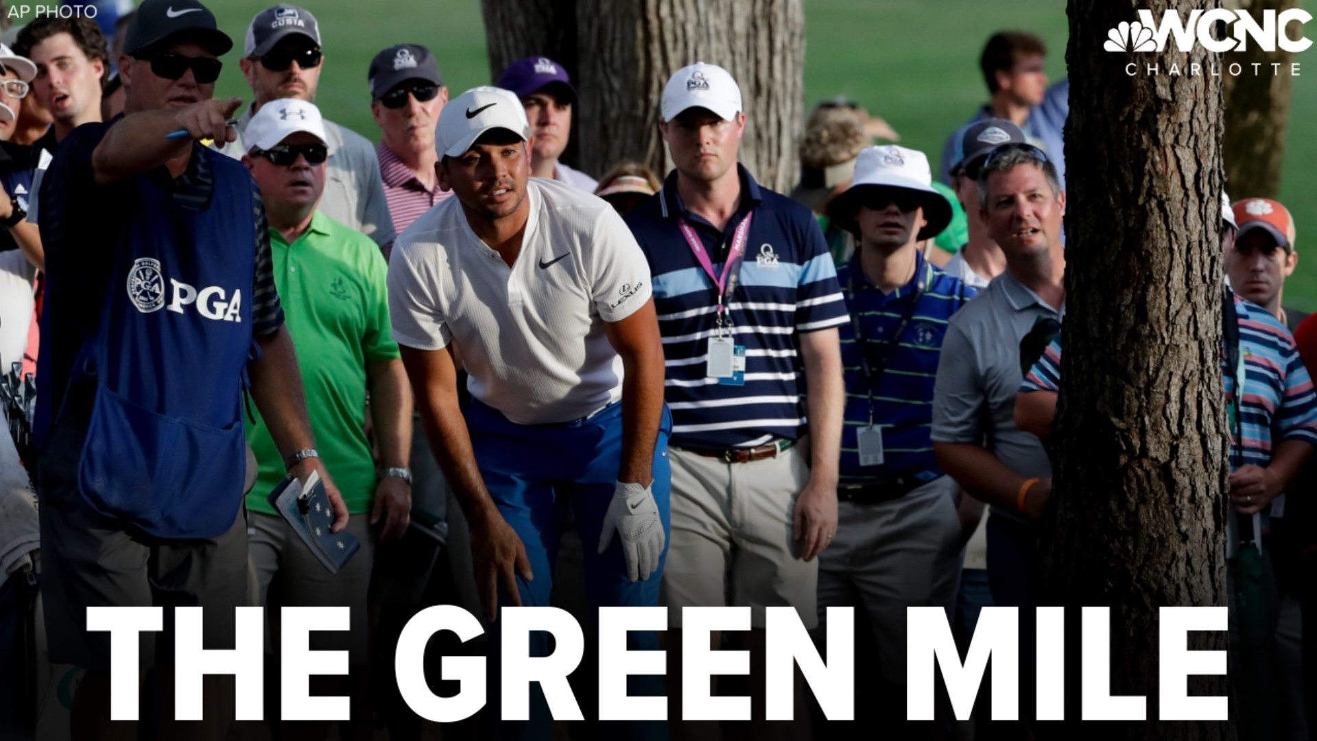 WCNC Sports Director Nick Carboni learned the hard way how hard the finishing stretch of holes at Quail Hollow Club is