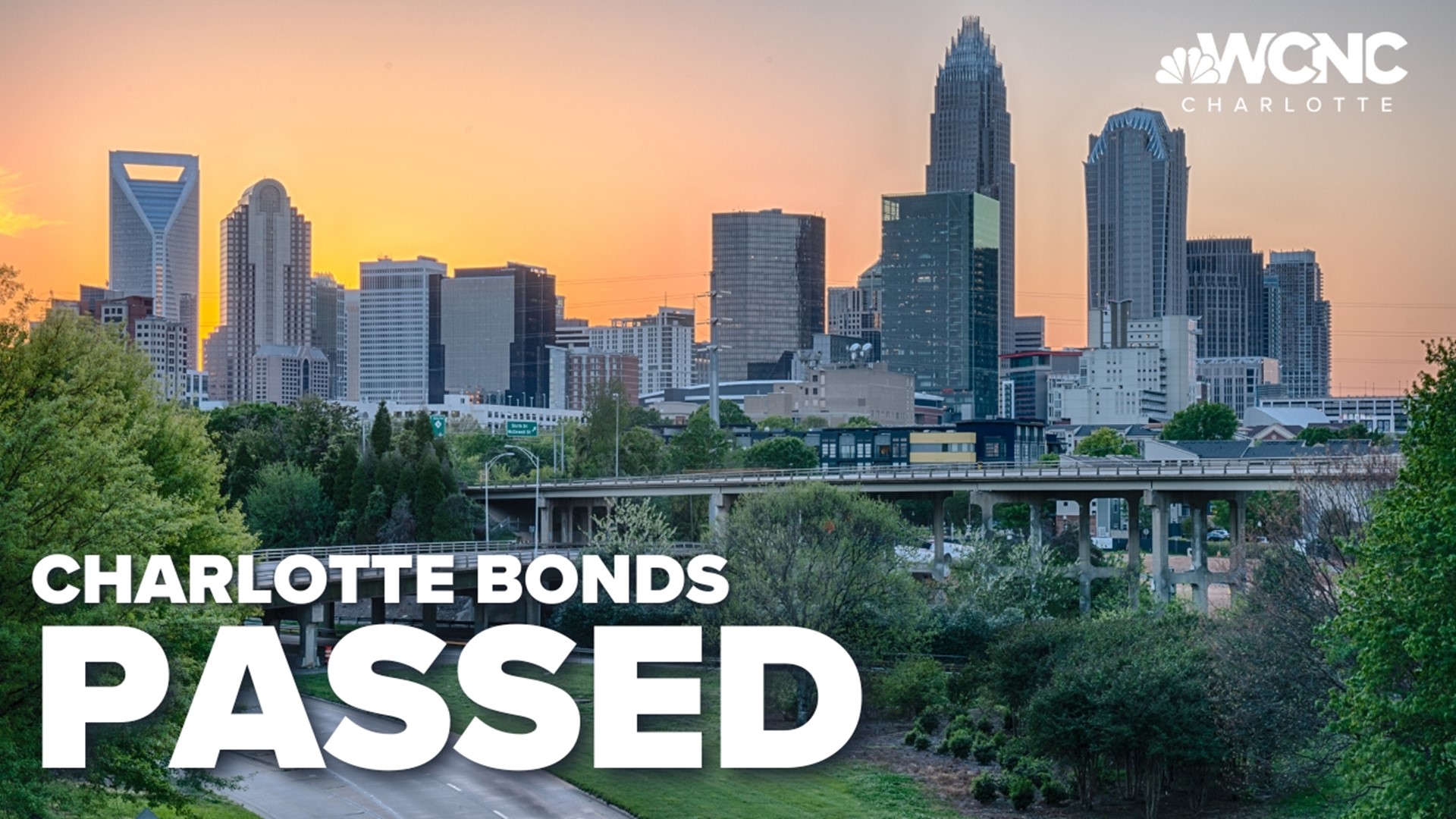 Charlotte voters passed three city bonds totaling $226 million.