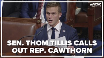 Sen. Thom Tillis calls out Rep. Cawthorn