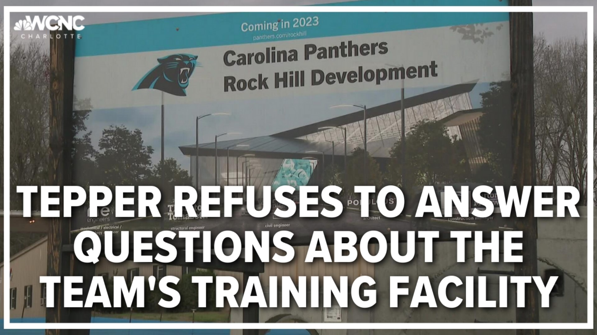 New Panthers Owner To Build Giant Bubble Over Practice Field - Charlotte  Stories