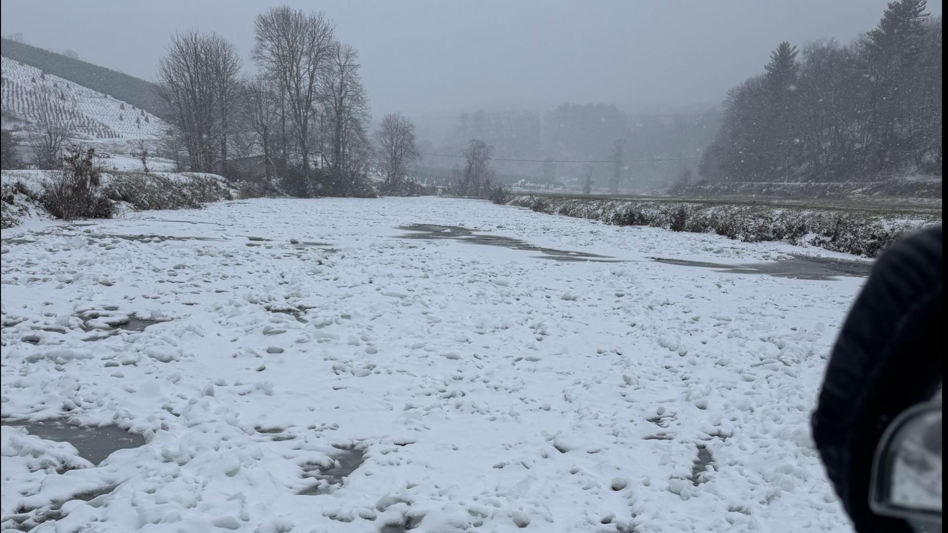 Charlotte weather: See pictures of snow in North Carolina, South ...