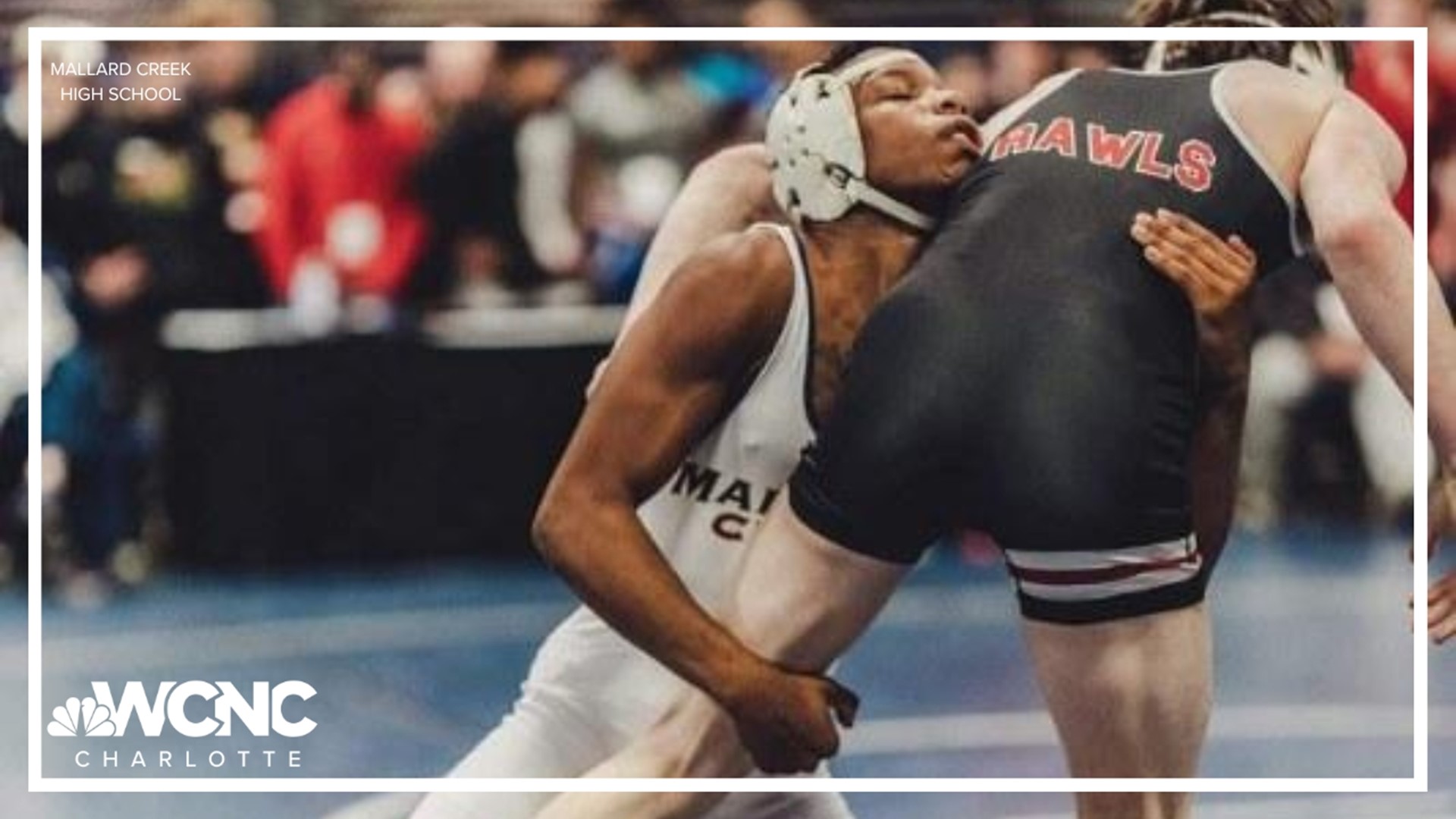 Mallard Creek High School wrestler finishes perfect wrestling career