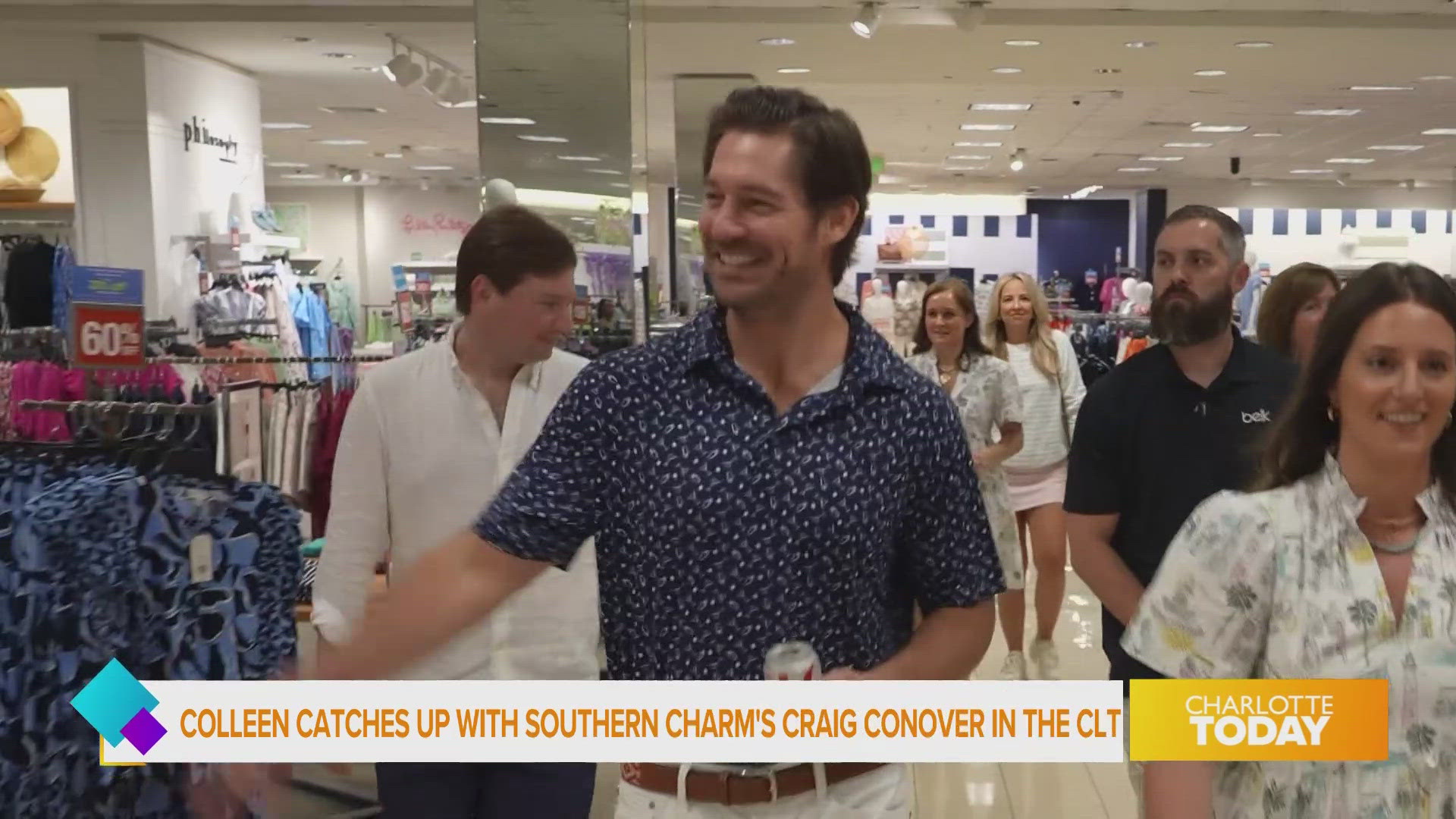 Craig Conover brings Southern Charm, and Style to Belk at SouthPark Mall