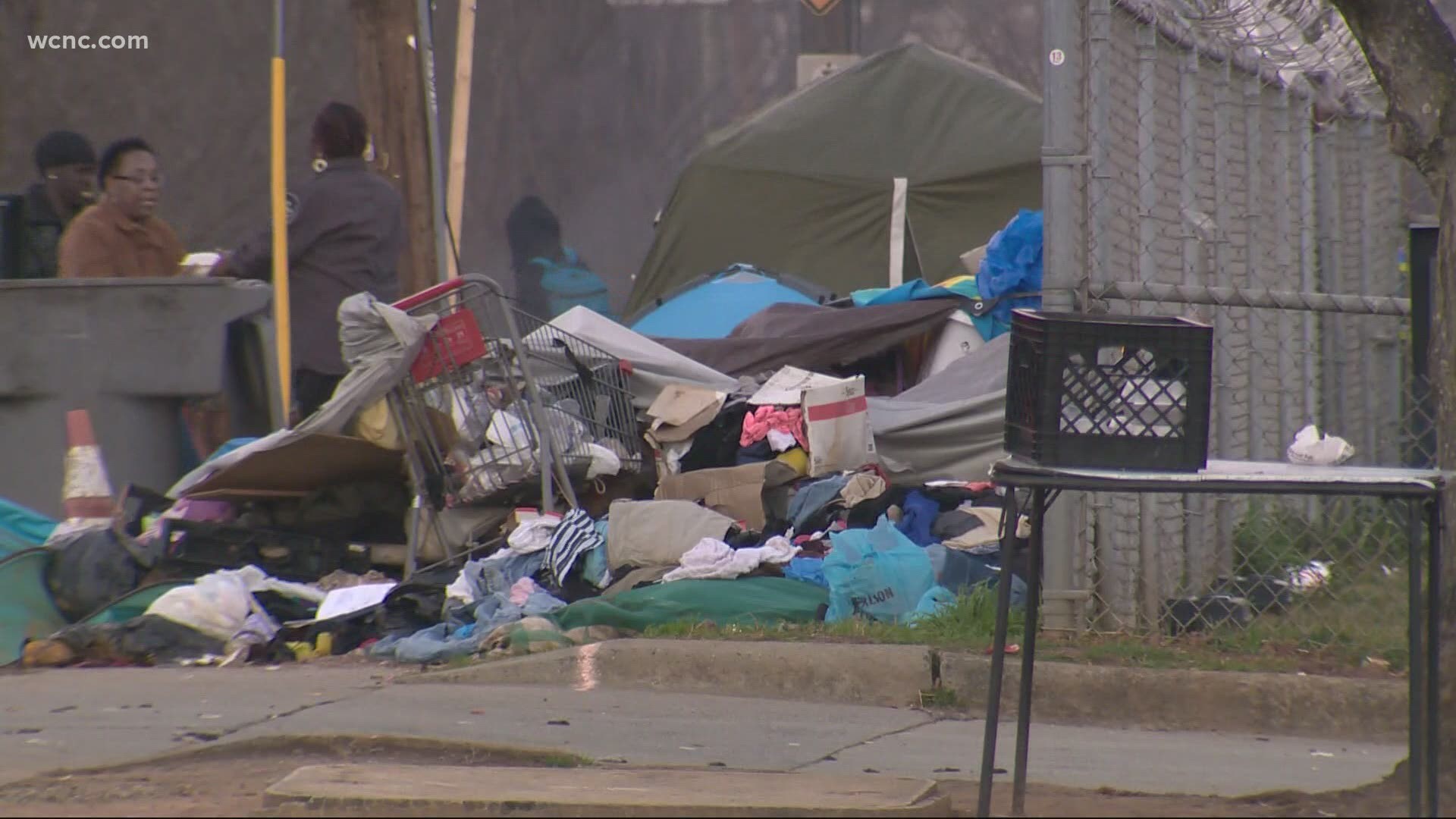 All tent city residents are asked to vacate by 5 p.m. on Friday.