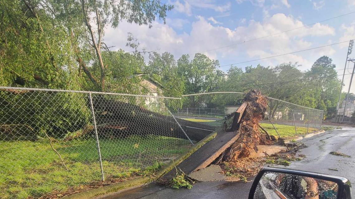 Cherryville, NC Storm Update: 55 Buildings Damaged, Power Outages ...