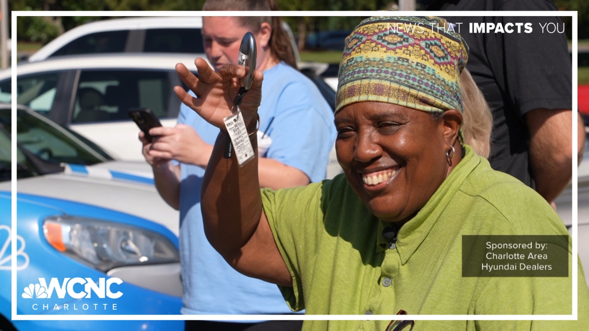 Teresa Wingo receives Hyundai gift for helping the unhoused | wcnc.com