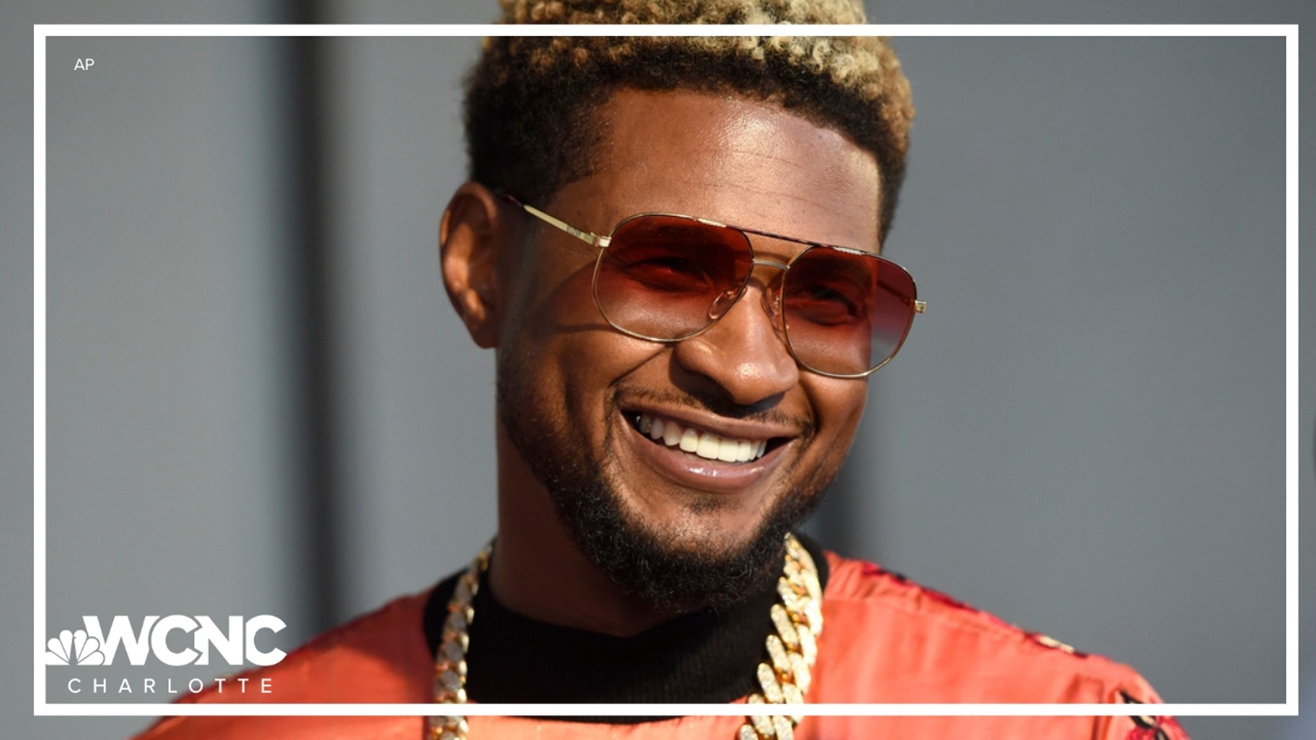 Usher announcing he's coming to Charlotte later this year!
