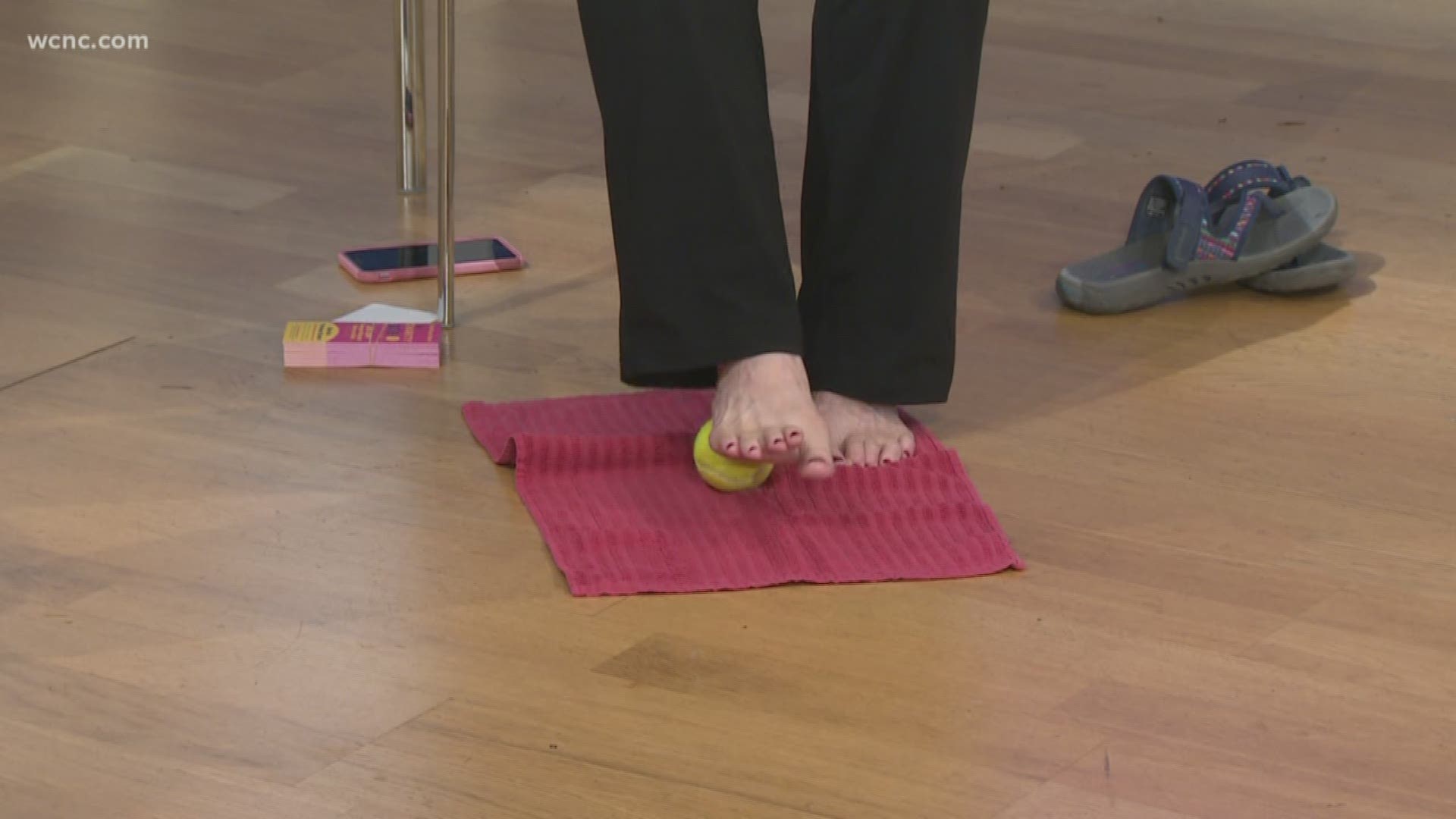 Keeping feet strong and flexible is important for seniors to stay active and healthy.