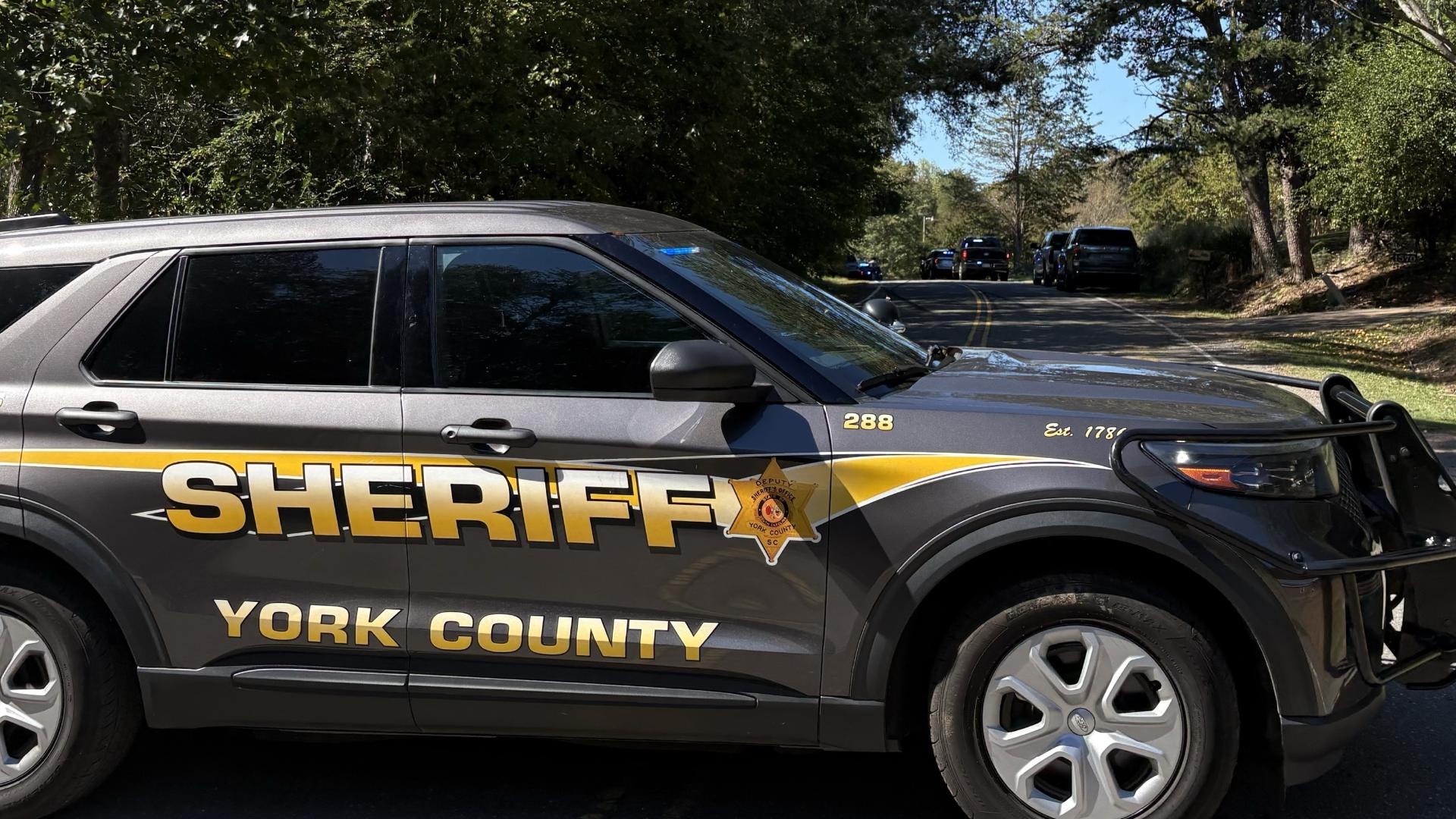 Large police presence in York County near North Carolina state line