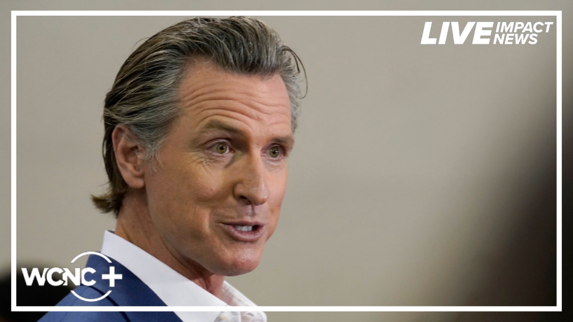 The governor of California announces a lawsuit aimed at ending the tariffs.