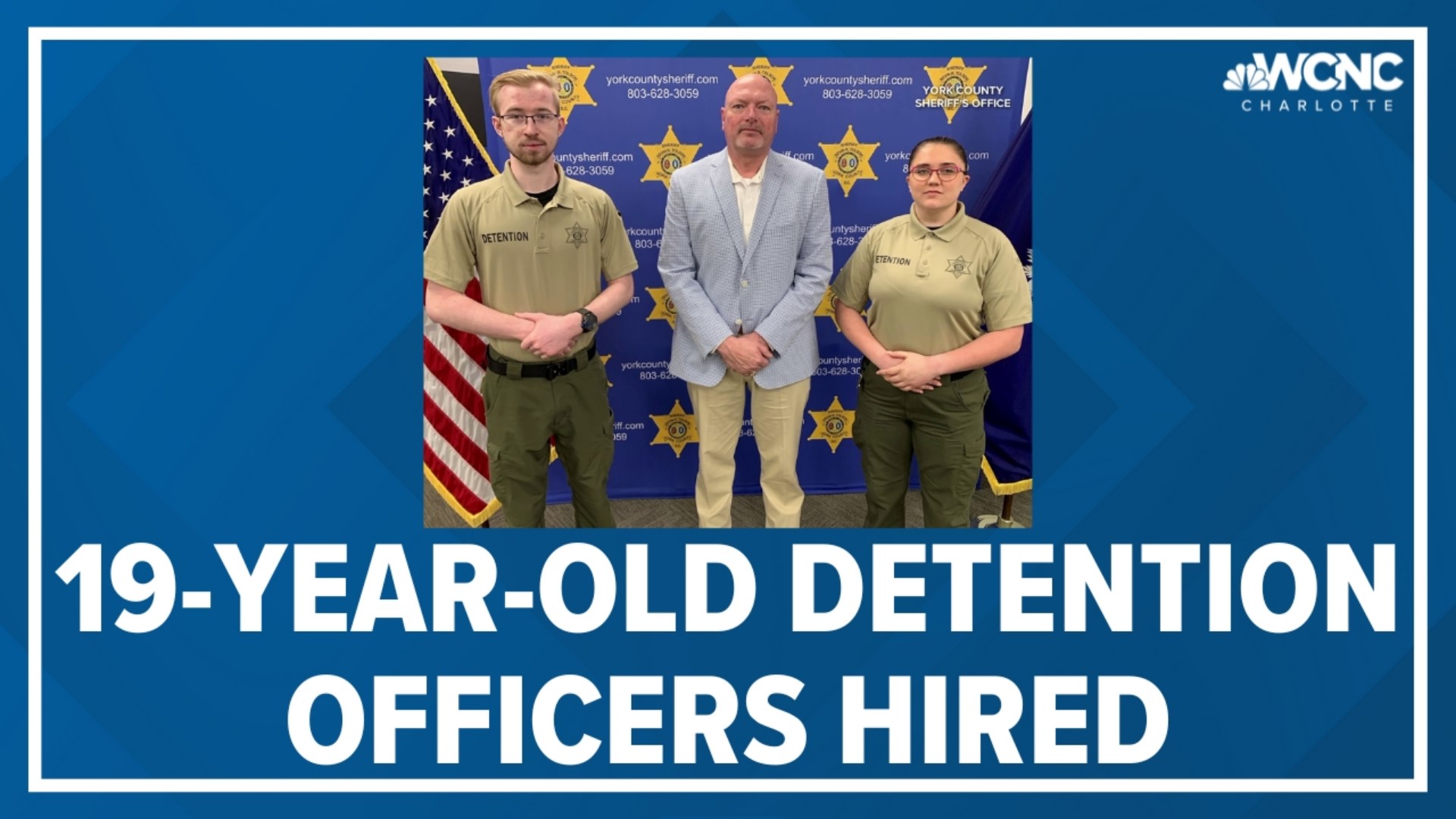 In January, Sheriff Tolson lowered the age requirement from 21 to 19 for Detention Officers to fill vacancies at the County Detention Center.