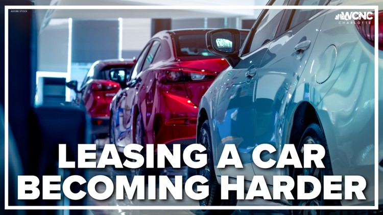 Leasing a car is becoming harder