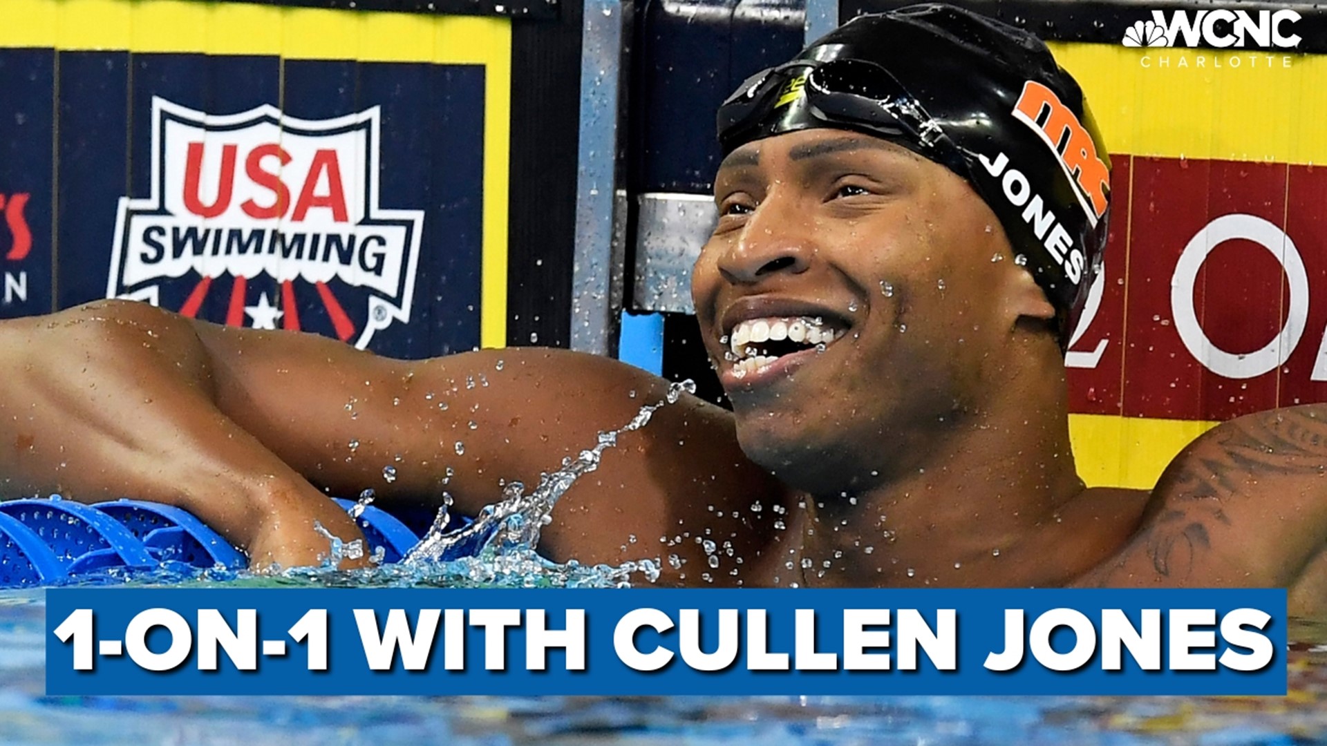 Ahead of the Kappa Swim Club Pilot Event, Cullen Jones, a four-time Olympic medalist, spoke with WCNC Charlotte's Ashley Stroehlein.
