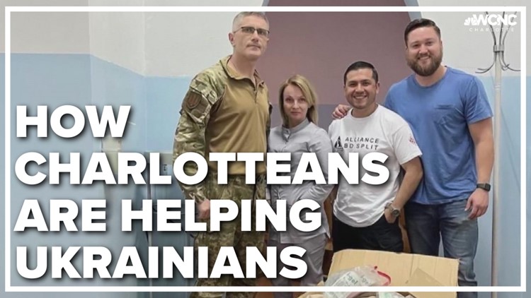 Charlotte residents helping Ukrainians