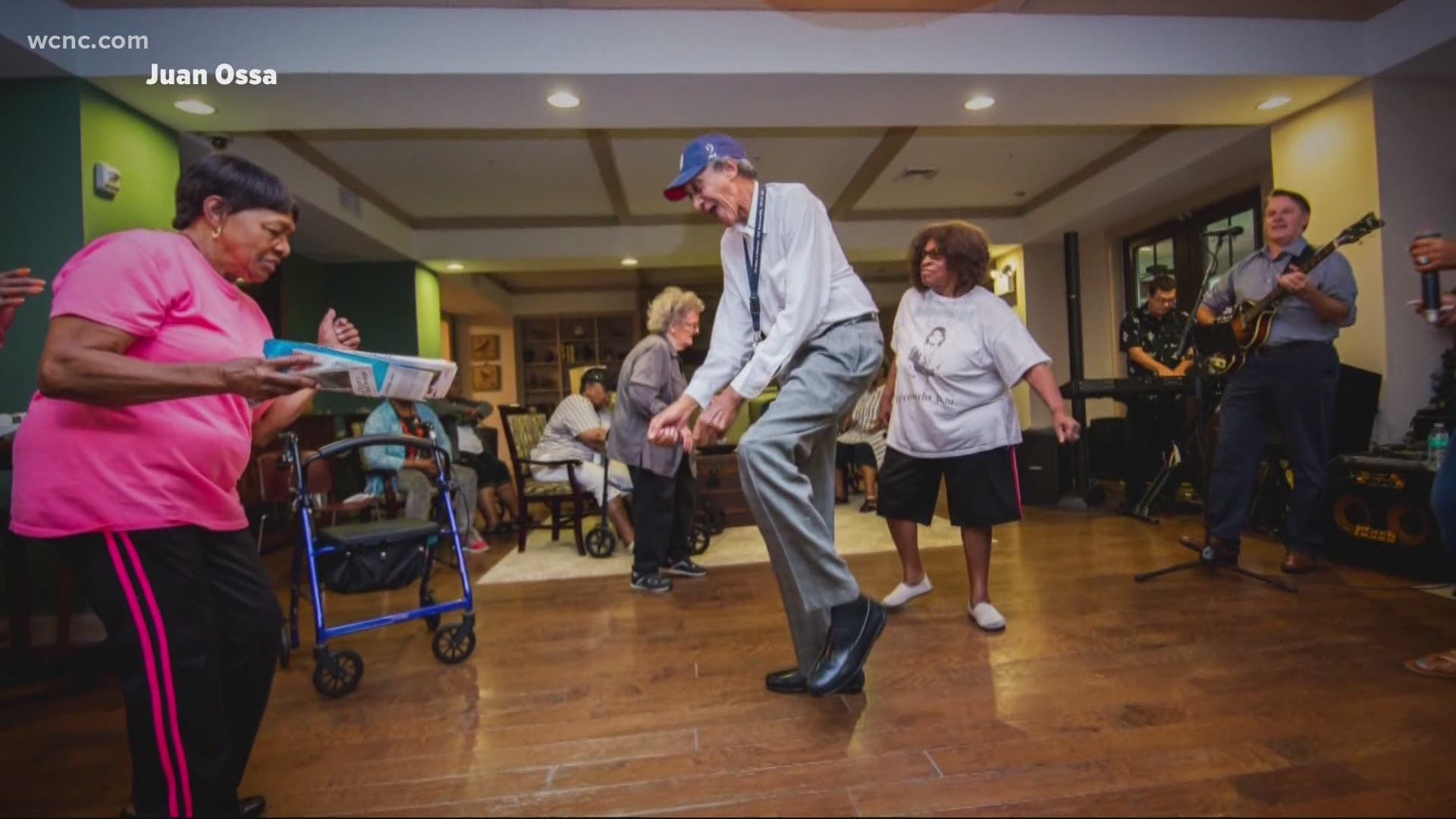 Two retirement communities from very different parts of Charlotte are coming together to help each other get through the pandemic.