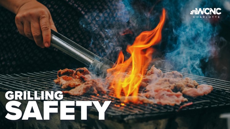 Don't grill inside, officials urge, despite rainy holiday weekend in Charlotte region