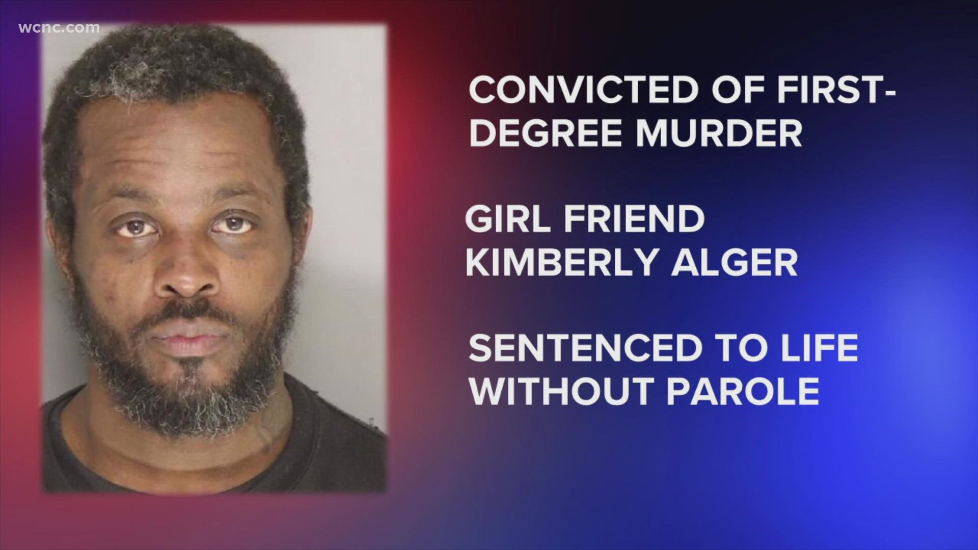 Derrick Allen McIlwain will spend the rest of his life in prison for the 2019 murder of his girlfriend in Lancaster County, South Carolina.