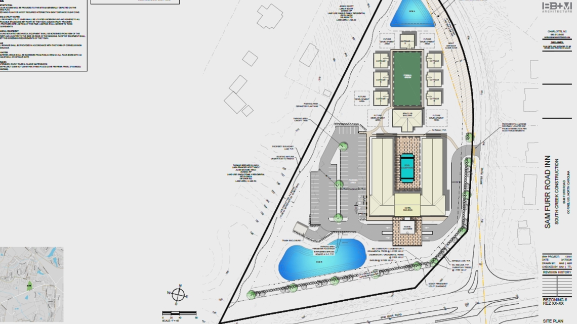 Cornelius residents rally against rezoning for a new hotel development