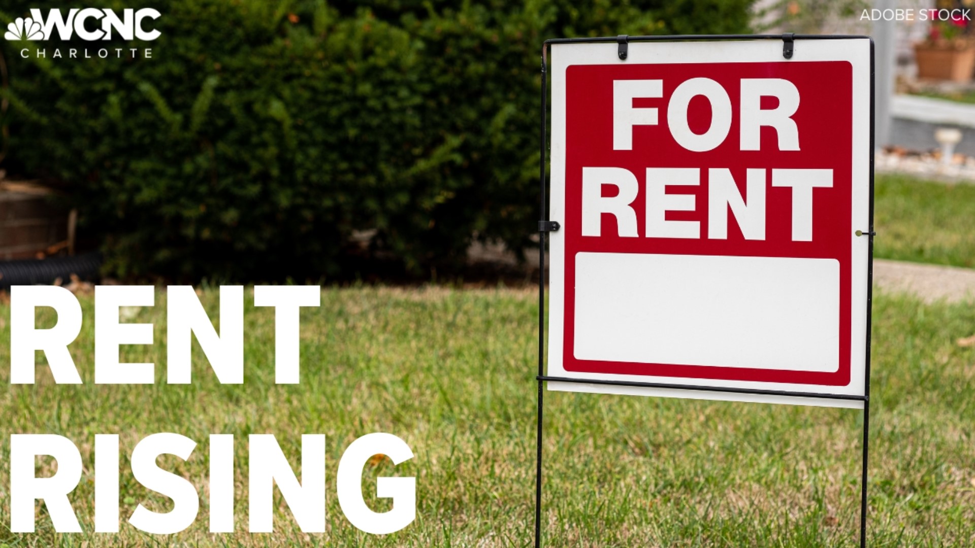 Rental prices have gone up in Charlotte, increasing more than 20% over the last three years, according to an annual report from Rent.