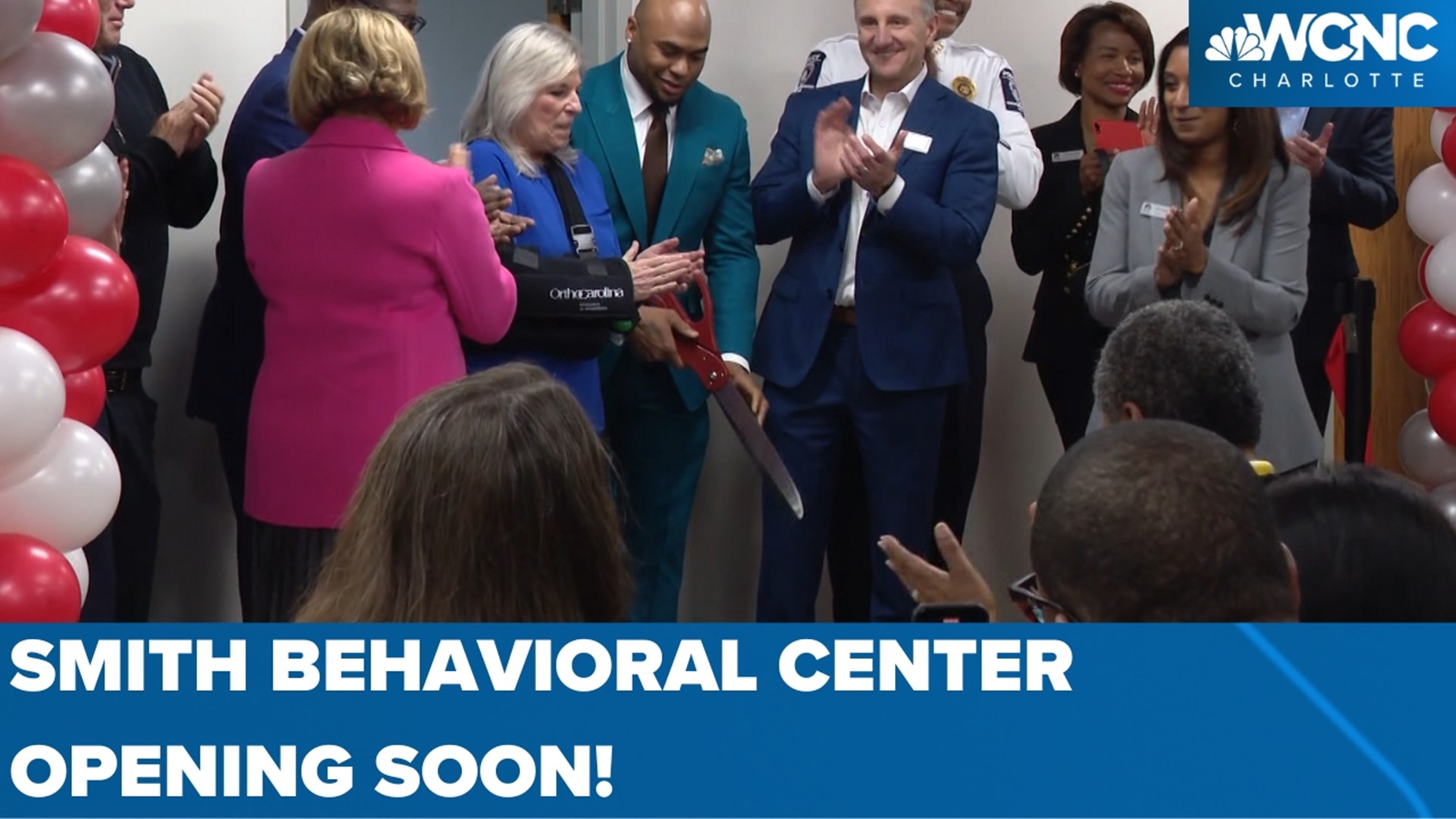 The Steve Smith Family Behavioral Health Urgent Care is set to open in east Charlotte.