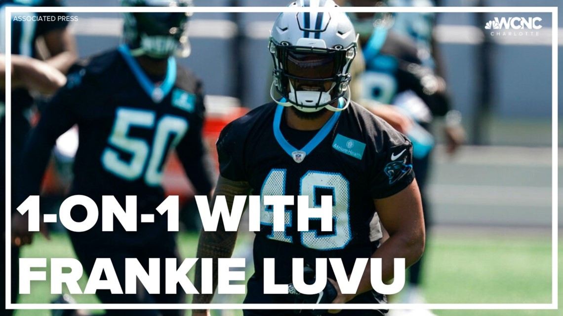 1-on-1 with Panthers linebacker Frankie Luvu