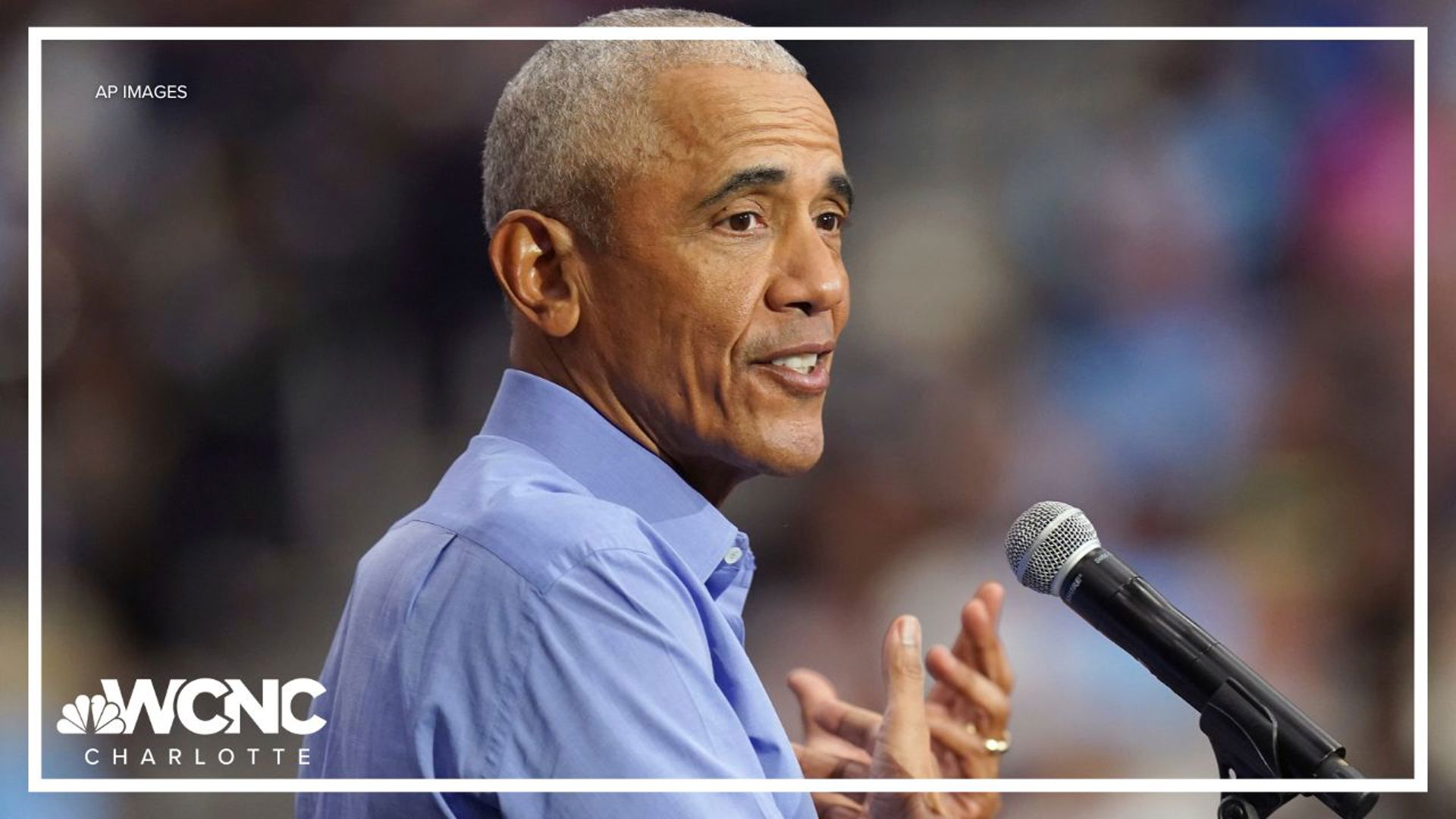 Former President Barack Obama is expected to encourage early voting and stump for Vice President Kamala Harris while in the Queen City.