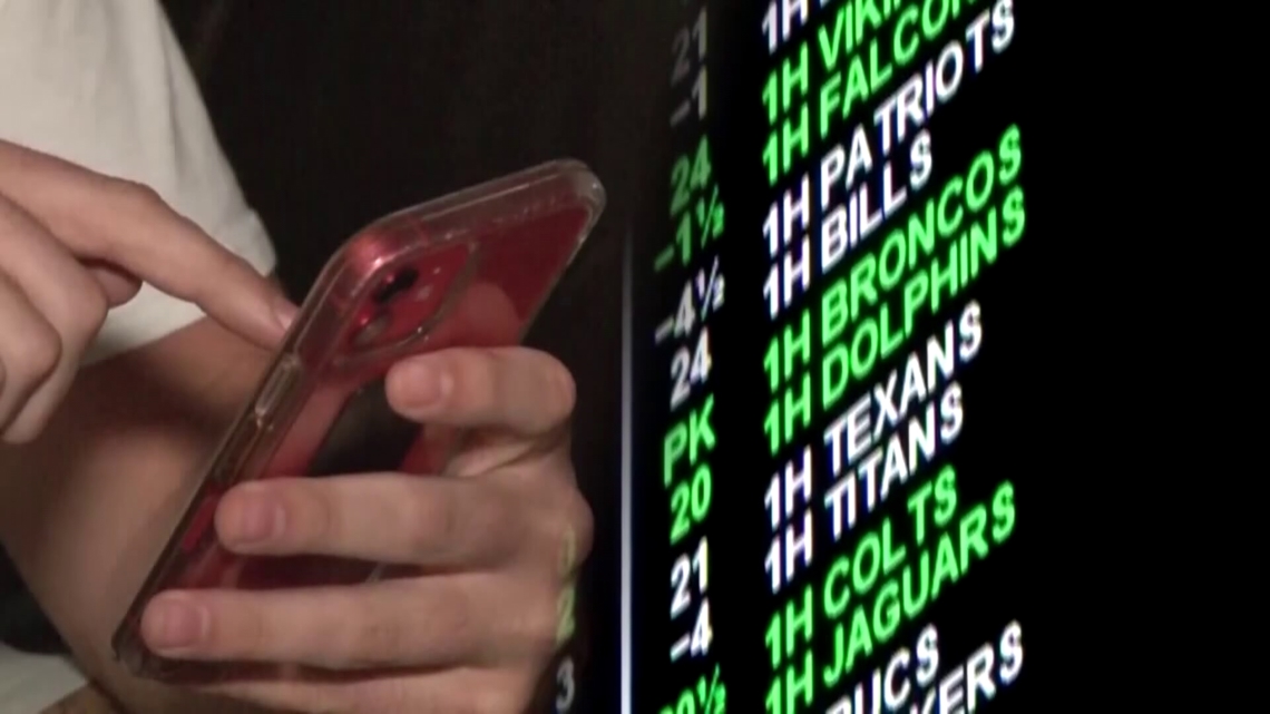 Two years since sports betting legalized in NC, gambling addiction calls have risen almost 80%