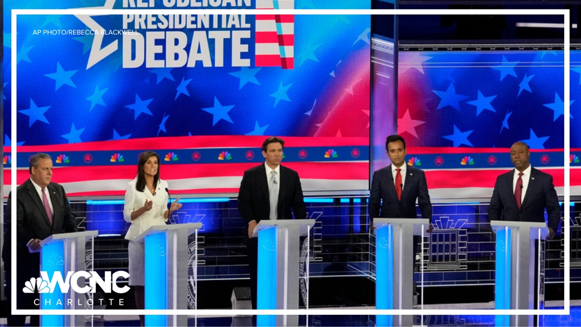 Five of the top GOP Presidential candidates debated in Miami Wednesday night.