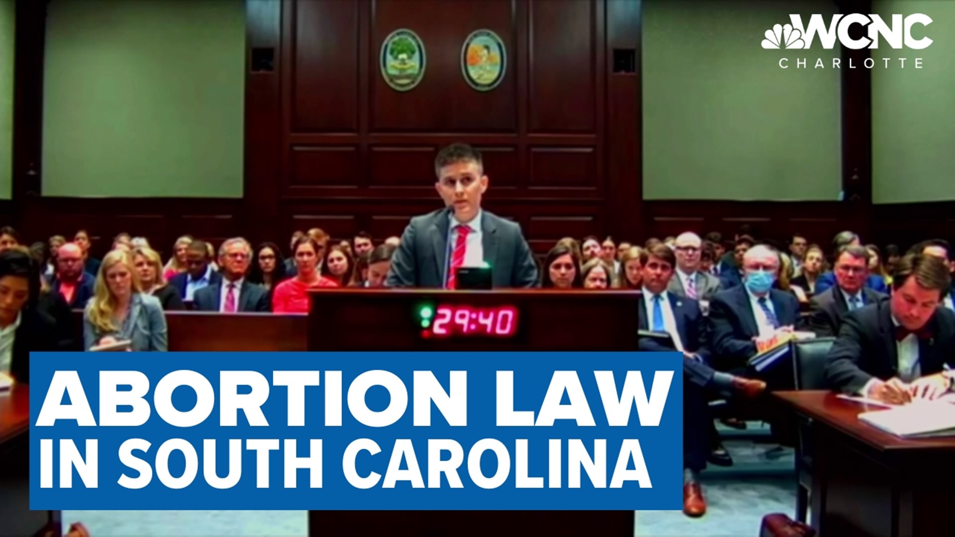 The right to an abortion in South Carolina is back before the state's highest court as Republicans try to restore a ban that was overturned earlier this year.