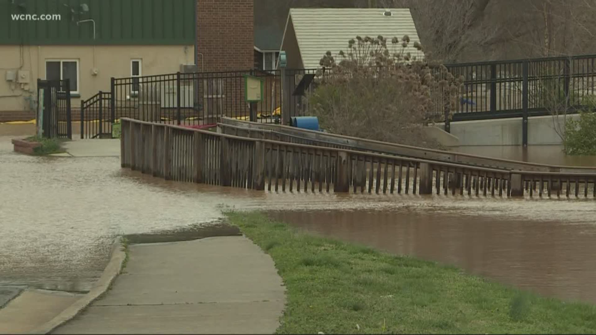 Communities along the Catawba and South Fork are bracing for the possibility of more flooding on the heels of severe weather.