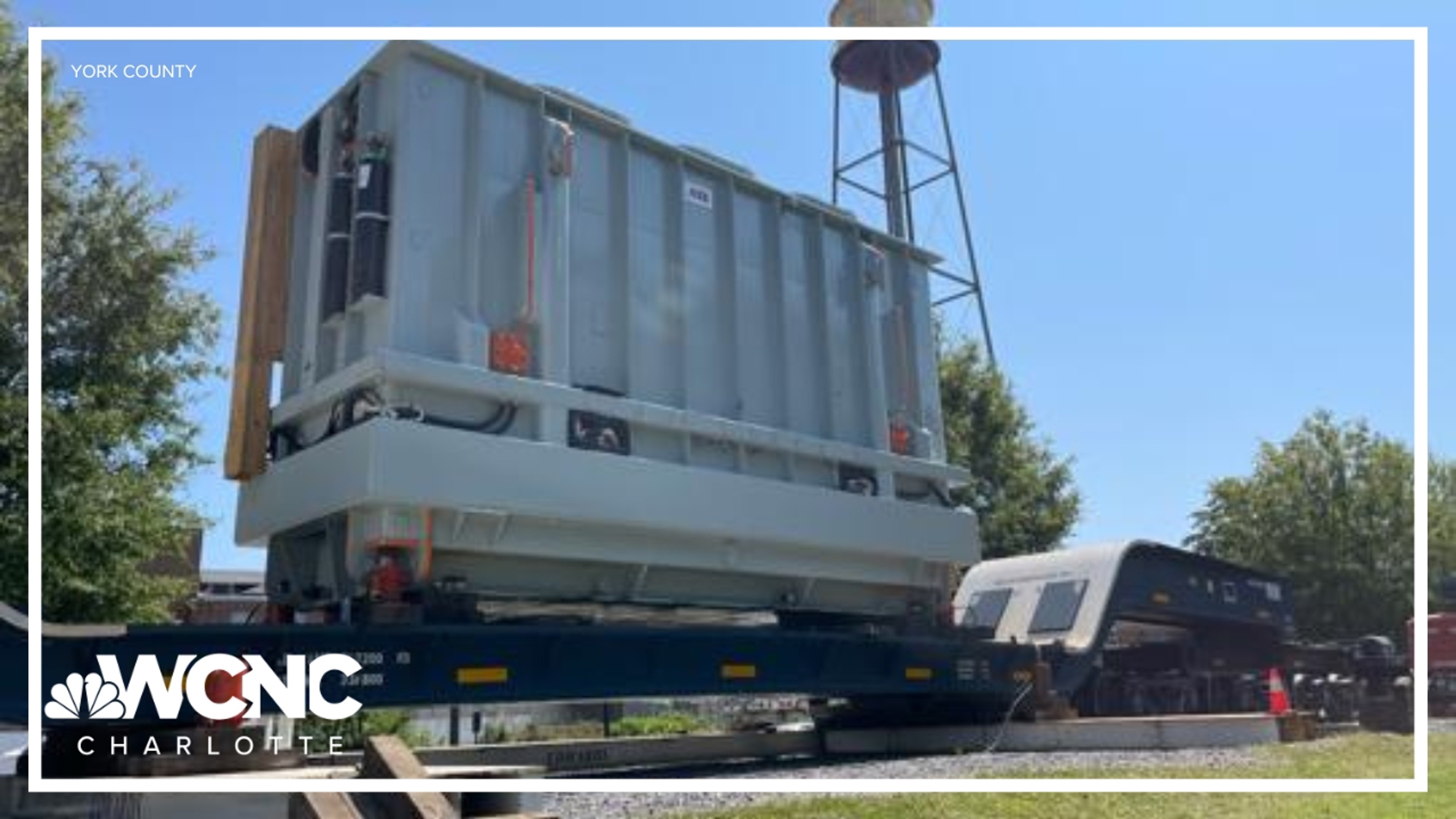 "Understand this will cause traffic delays due to the immense size of the transformer," the Rock Hill, South Carolina Police Department said.