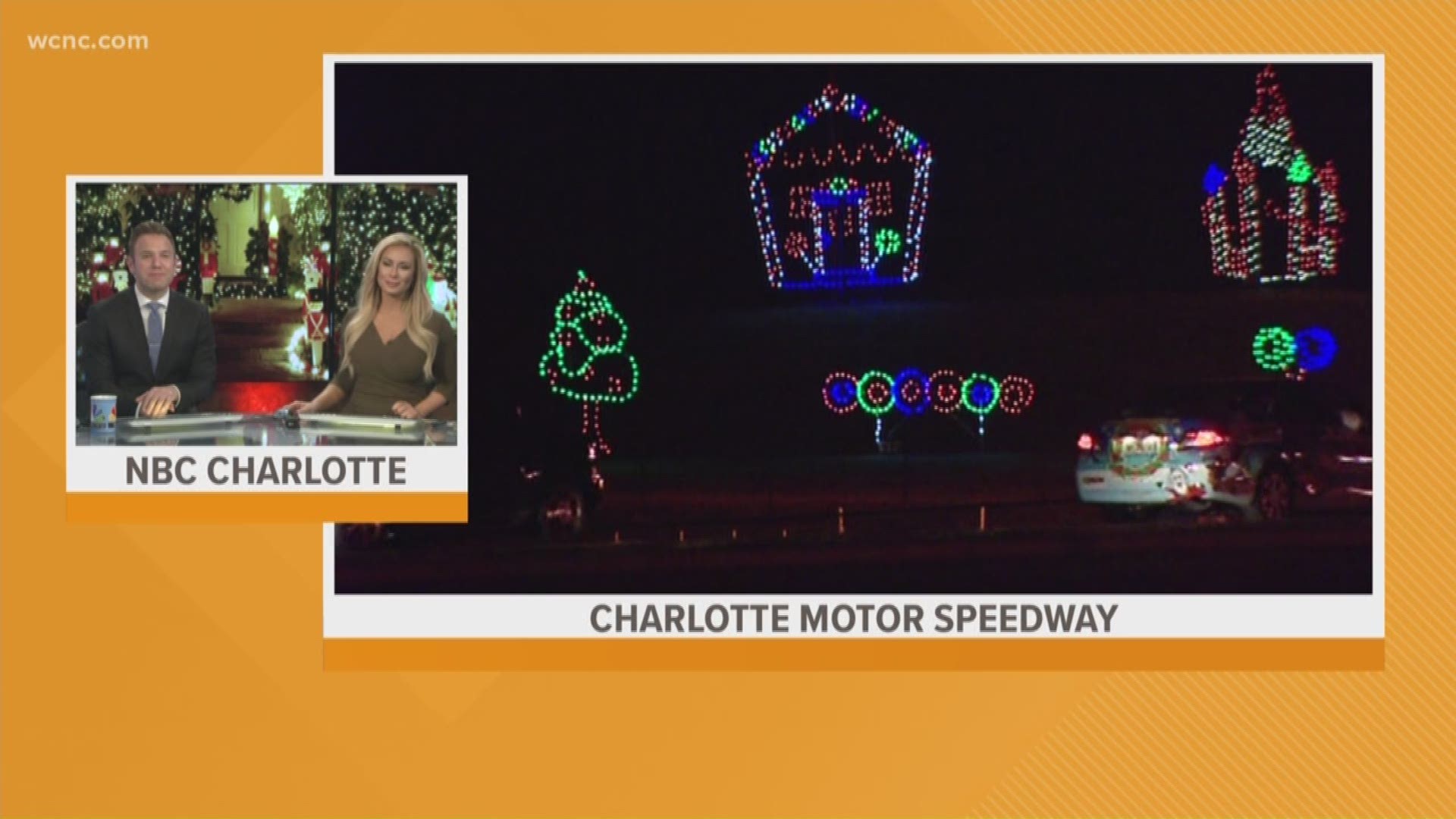 If you're feeling the holiday spirit, take your mood to the next level by visiting Charlotte Motor Speedway's Christmas Village and enjoying more than 3.5 million lights!